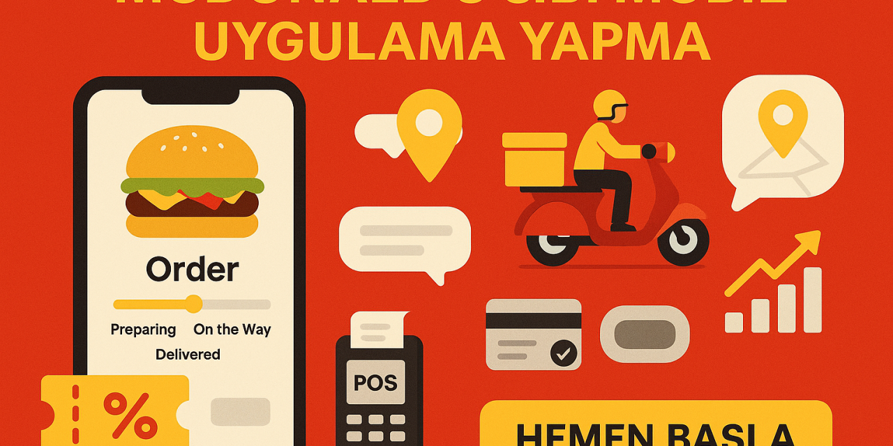 McDonald’s Gibi Mobil Uygulama Yapma